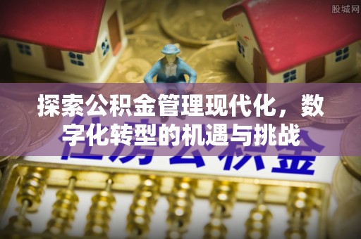 静乐探索公积金管理现代化，数字化转型的机遇与挑战