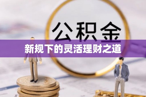 静乐新规下的灵活理财之道