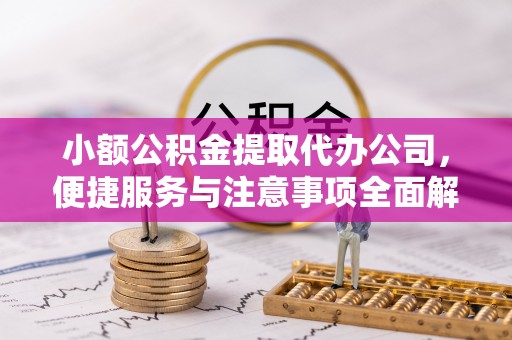 静乐小额公积金提取代办公司，便捷服务与注意事项全面解析