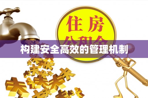 静乐构建安全高效的管理机制