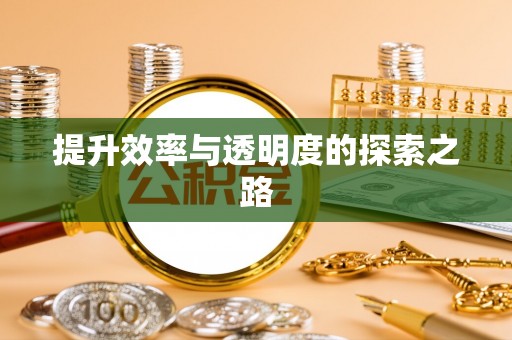 静乐提升效率与透明度的探索之路
