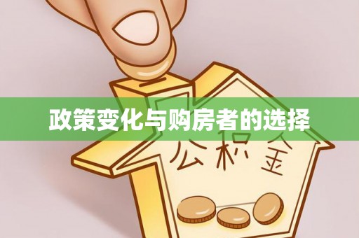静乐政策变化与购房者的选择